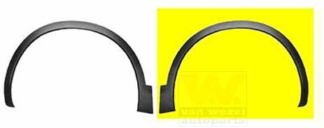 Van Wezel 3388522 Wing extension front right 3388522: Buy near me in Poland at 2407.PL - Good price!