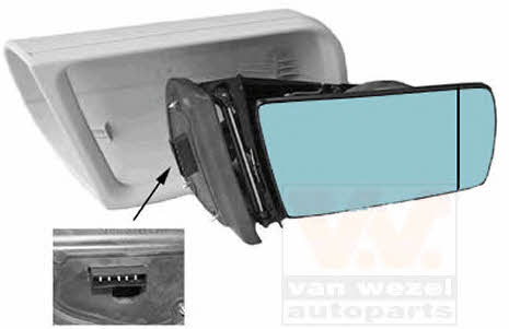 Van Wezel 3031808 Rearview mirror external right 3031808: Buy near me in Poland at 2407.PL - Good price!