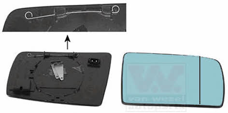 Van Wezel 3031834 Side mirror insert, right 3031834: Buy near me in Poland at 2407.PL - Good price!