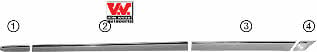 Van Wezel 3032421 Front fender trim left 3032421: Buy near me in Poland at 2407.PL - Good price!