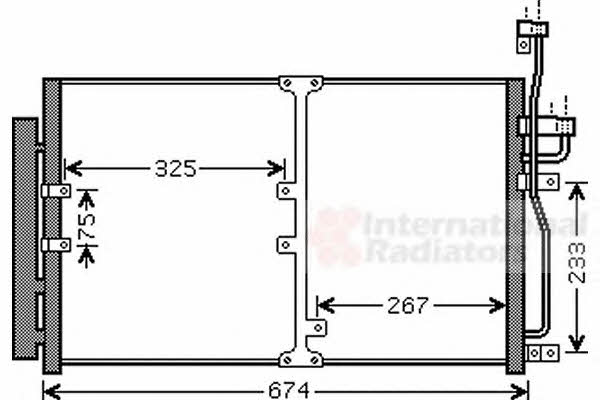 Van Wezel 37005425 Cooler Module 37005425: Buy near me in Poland at 2407.PL - Good price!