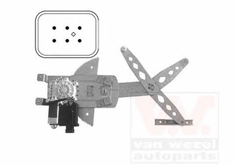 Van Wezel 3745262 Стеклоподъёмник правый 3745262: Отличная цена - Купить в Польше на 2407.PL!