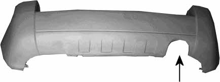 Van Wezel 8267546 Bumper rear 8267546: Buy near me at 2407.PL in Poland at an Affordable price!