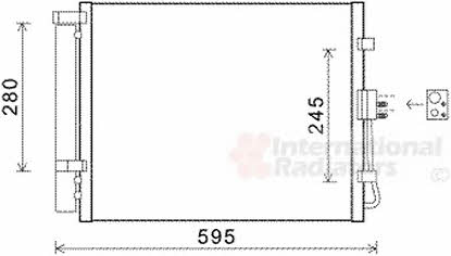 Van Wezel 83005150 Радіатор кондиціонера (Конденсатор) 83005150: Приваблива ціна - Купити у Польщі на 2407.PL!