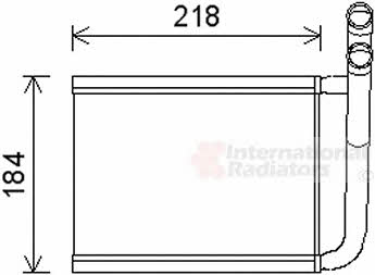 Van Wezel 83006166 Nagrzewnica ogrzewania kabiny 83006166: Dobra cena w Polsce na 2407.PL - Kup Teraz!