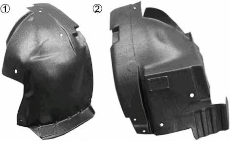 Van Wezel 4394434 Front right liner 4394434: Buy near me in Poland at 2407.PL - Good price!