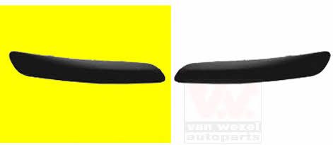 Van Wezel 5895582 Trim front bumper right 5895582: Buy near me in Poland at 2407.PL - Good price!