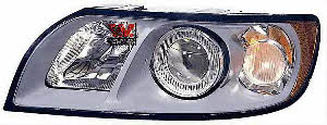Lampy przód Volvo V50: 5943961 Van Wezel Reflektor lewy