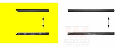 Van Wezel 5880426 Rear door trim right 5880426: Buy near me at 2407.PL in Poland at an Affordable price!