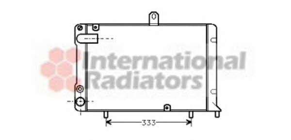 Van Wezel 73002002 Radiator, engine cooling 73002002: Buy near me at 2407.PL in Poland at an Affordable price!