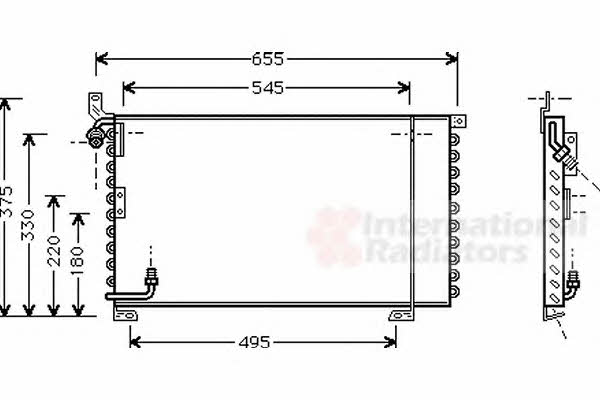 Van Wezel 74005025 Cooler Module 74005025: Buy near me in Poland at 2407.PL - Good price!