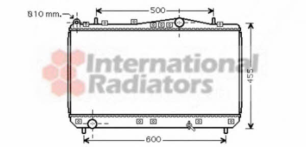 Van Wezel 81002052 Radiator, engine cooling 81002052: Buy near me in Poland at 2407.PL - Good price!