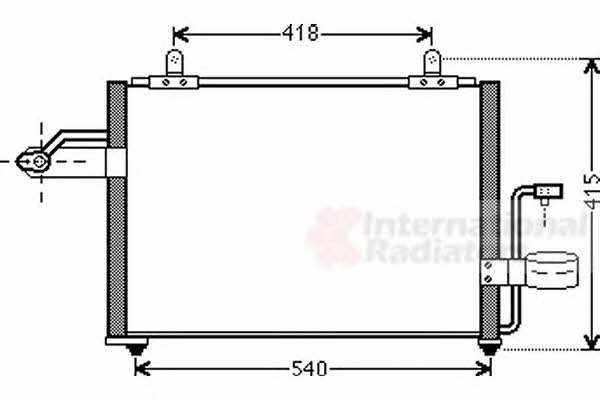 Van Wezel 81005084 Радиатор кондиционера (Конденсатор) 81005084: Отличная цена - Купить в Польше на 2407.PL!