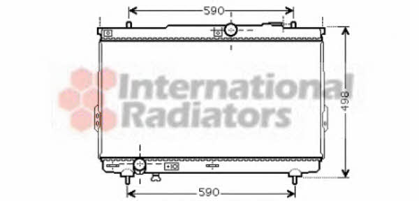 Van Wezel 82002111 Radiator, engine cooling 82002111: Buy near me in Poland at 2407.PL - Good price!