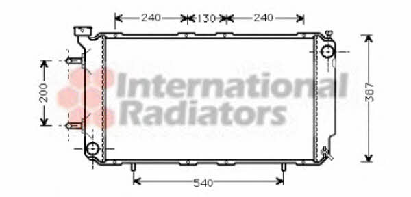 Van Wezel 51002035 Radiator, engine cooling 51002035: Buy near me at 2407.PL in Poland at an Affordable price!