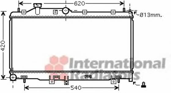 Van Wezel 51002067 Радіатор охолодження двигуна 51002067: Приваблива ціна - Купити у Польщі на 2407.PL!