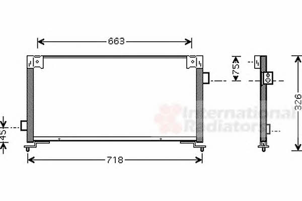 Van Wezel 51005044 Cooler Module 51005044: Buy near me in Poland at 2407.PL - Good price!