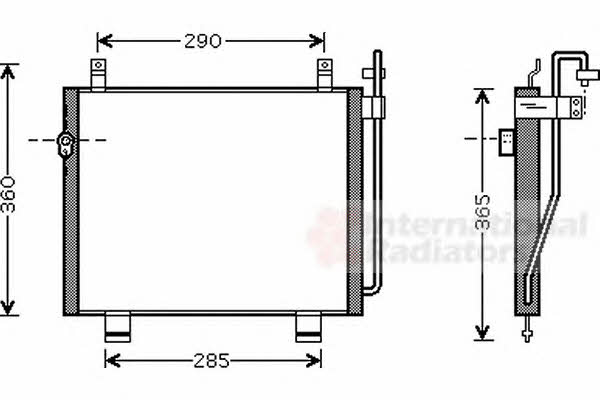 Van Wezel 52005060 Cooler Module 52005060: Buy near me in Poland at 2407.PL - Good price!