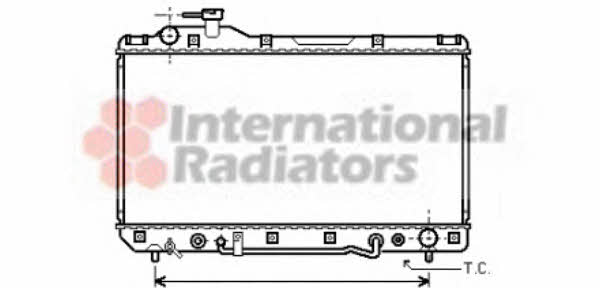 Van Wezel 53002220 Radiator, engine cooling 53002220: Buy near me in Poland at 2407.PL - Good price!