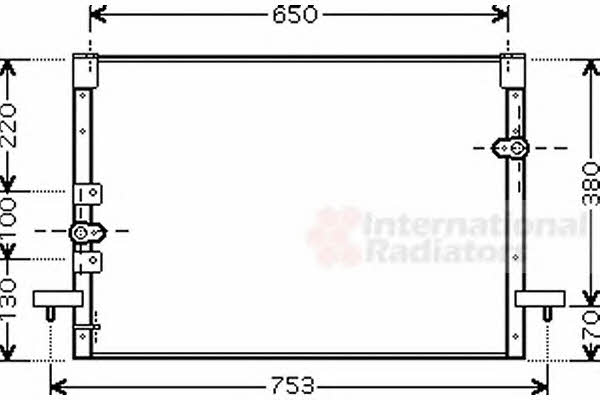 Van Wezel 53005199 Cooler Module 53005199: Buy near me in Poland at 2407.PL - Good price!