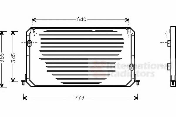 Van Wezel 53005224 Cooler Module 53005224: Buy near me in Poland at 2407.PL - Good price!