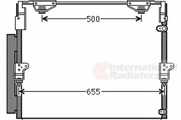 Van Wezel 53005560 Cooler Module 53005560: Buy near me at 2407.PL in Poland at an Affordable price!