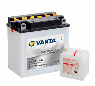 Varta 507013004A514 Battery Varta 12V 7AH 74A(EN) L+ 507013004A514: Buy near me in Poland at 2407.PL - Good price!
