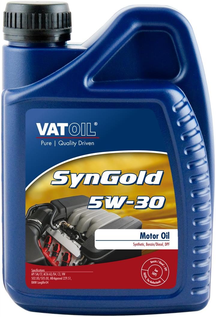 Vatoil 50025 Engine oil Vatoil SynGold 5W-30, 1L 50025: Buy near me in Poland at 2407.PL - Good price!