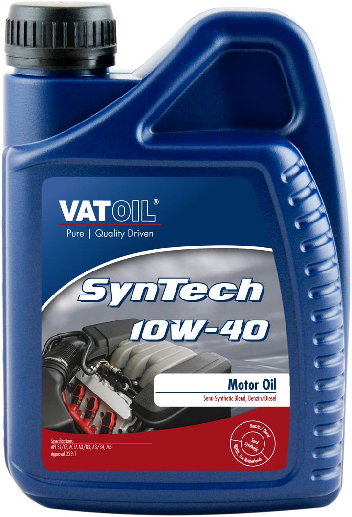 Vatoil 50028 Моторное масло Vatoil SynTech 10W-40, 1л 50028: Отличная цена - Купить в Польше на 2407.PL!