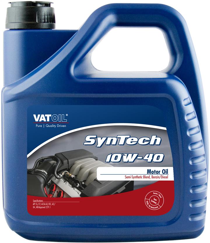 Vatoil 50029 Engine oil Vatoil SynTech 10W-40, 4L 50029: Buy near me at 2407.PL in Poland at an Affordable price!