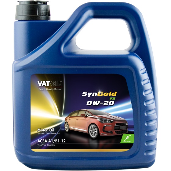 Vatoil 50538 Моторное масло Vatoil SynGold FE 0W-20, 4л 50538: Отличная цена - Купить в Польше на 2407.PL!