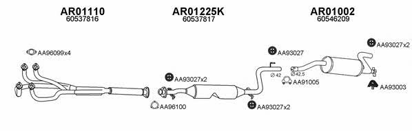 Veneporte 010080 Система випуску відпрацьованих газів 010080: Приваблива ціна - Купити у Польщі на 2407.PL!