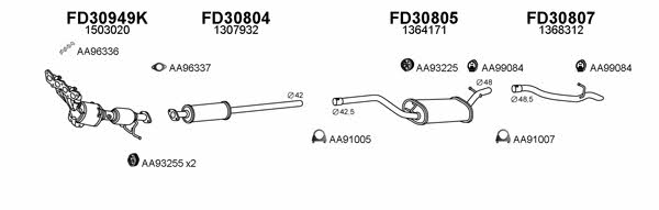 Veneporte 300358 Exhaust system 300358: Buy near me at 2407.PL in Poland at an Affordable price!