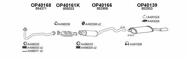  400195 Abgasanlage 400195: Kaufen Sie zu einem guten Preis in Polen bei 2407.PL!