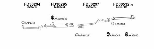  300480 Abgasanlage 300480: Kaufen Sie zu einem guten Preis in Polen bei 2407.PL!