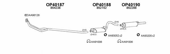 Veneporte 400003 Exhaust system 400003: Buy near me in Poland at 2407.PL - Good price!