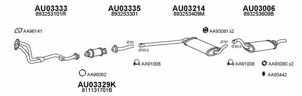Veneporte 030109 Exhaust system 030109: Buy near me at 2407.PL in Poland at an Affordable price!