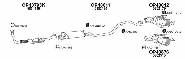  400394 Abgasanlage 400394: Kaufen Sie zu einem guten Preis in Polen bei 2407.PL!