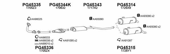  450039 Abgasanlage 450039: Kaufen Sie zu einem guten Preis in Polen bei 2407.PL!