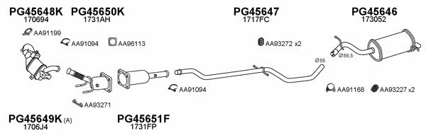 Veneporte 450261 Abgasanlage 450261: Kaufen Sie zu einem guten Preis in Polen bei 2407.PL!