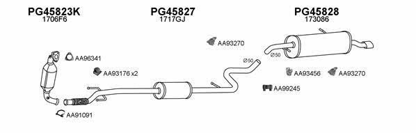 Veneporte 450559 Exhaust system 450559: Buy near me at 2407.PL in Poland at an Affordable price!
