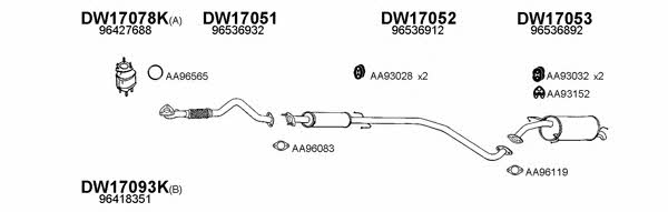 Veneporte 170003 Exhaust system 170003: Buy near me in Poland at 2407.PL - Good price!