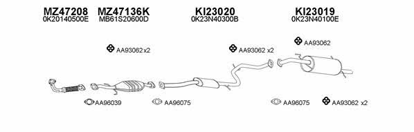 Veneporte 230010 Система випуску відпрацьованих газів 230010: Приваблива ціна - Купити у Польщі на 2407.PL!