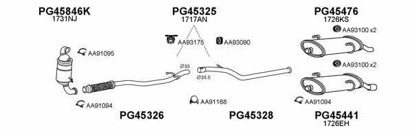  450577 Abgasanlage 450577: Kaufen Sie zu einem guten Preis in Polen bei 2407.PL!