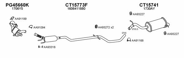 Veneporte 450761 Abgasanlage 450761: Kaufen Sie zu einem guten Preis in Polen bei 2407.PL!