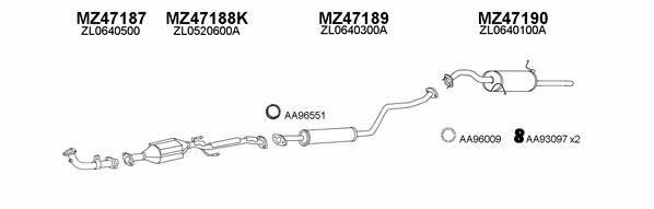 Veneporte 470007 Układ wydechowy 470007: Dobra cena w Polsce na 2407.PL - Kup Teraz!