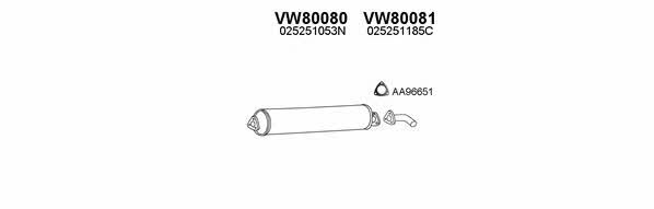 Veneporte 800512 Exhaust system 800512: Buy near me at 2407.PL in Poland at an Affordable price!