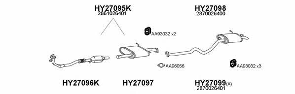 Veneporte 270041 Exhaust system 270041: Buy near me at 2407.PL in Poland at an Affordable price!