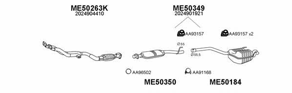 Veneporte 500234 Exhaust system 500234: Buy near me at 2407.PL in Poland at an Affordable price!