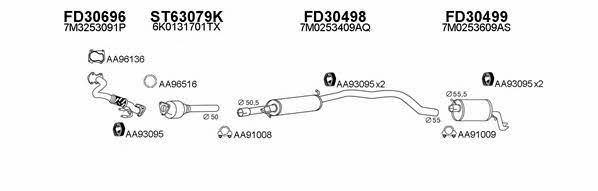  300083 Abgasanlage 300083: Kaufen Sie zu einem guten Preis in Polen bei 2407.PL!